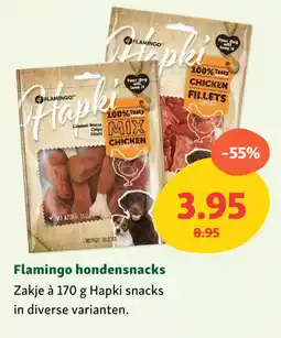 Maxi Zoo Flamingo hondensnacks aanbieding