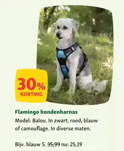 Maxi Zoo Flamingo hondenharnas aanbieding