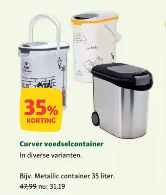 Maxi Zoo Curver voedselcontainer aanbieding