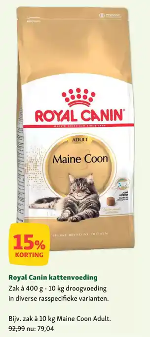 Maxi Zoo Royal canin kattenvoeding aanbieding