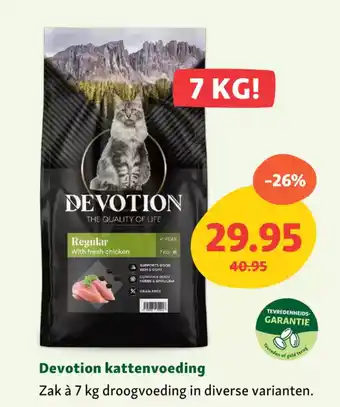 Maxi Zoo Devotion kattenvoeding aanbieding