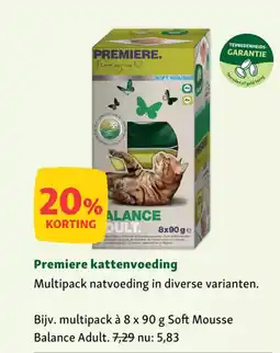 Maxi Zoo Premiere kattenvoeding aanbieding