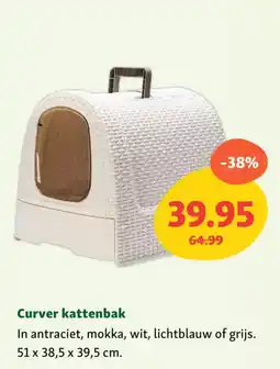 Maxi Zoo Curver kattenbak aanbieding