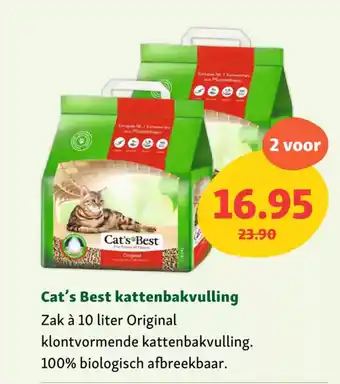 Maxi Zoo Cat's best kattenbakvulling aanbieding