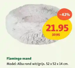 Maxi Zoo Flamingo mand aanbieding