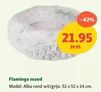 Maxi Zoo Flamingo mand aanbieding