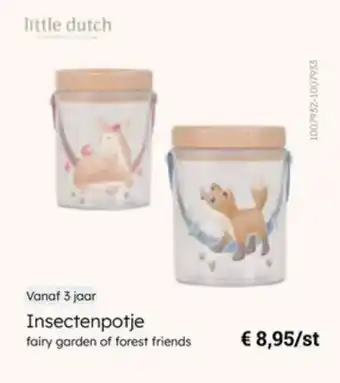 Multi bazar Insectenpotje fairy garden of forest friends aanbieding