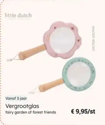 Multi bazar Vergrootglas fairy garden of forest friends aanbieding