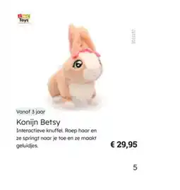 Multi bazar Konijn betsy aanbieding