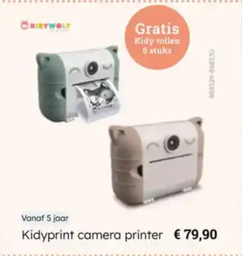 Multi bazar Kidyprint camera printer aanbieding