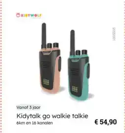 Multi bazar Kidytalk go walkie talkie aanbieding