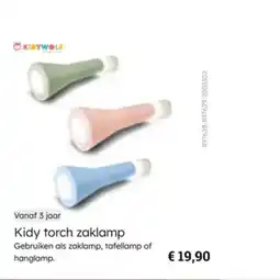 Multi bazar Kidy torch zaklamp aanbieding