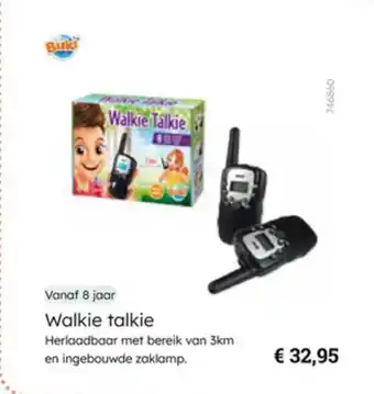 Multi bazar Walkie talkie aanbieding