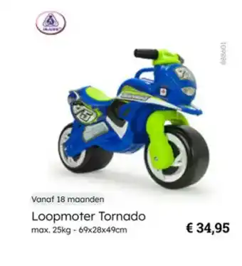 Multi bazar Loopmoter Tornado aanbieding