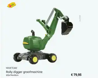 Multi bazar Rolly digger graafmachine aanbieding