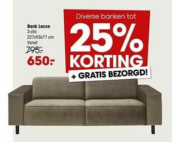 Kwantum Bank lecco aanbieding