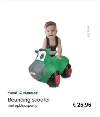 Multi bazar Bouncing scooter met opblaaspomp aanbieding