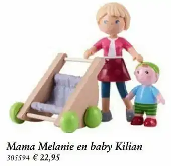 Mama melanie en baby kilian