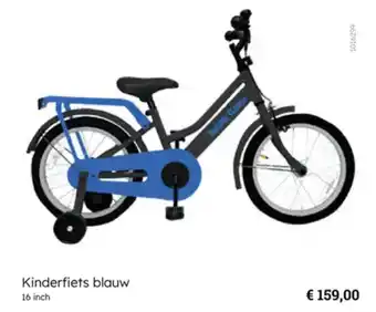 Multi bazar Kinderfiets blauw aanbieding