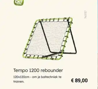 Multi bazar Tempo 1200 rebounder aanbieding