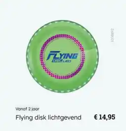 Multi bazar Flying disk lichtgevend aanbieding