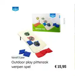 Multi bazar Outdoor play pittenzak werpen spel aanbieding