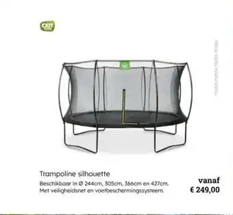 Multi bazar Trampoline silhouette aanbieding