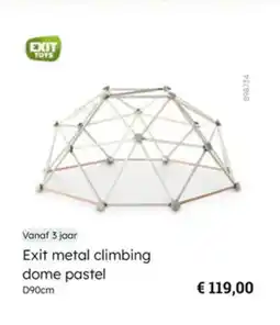 Multi bazar Exit metal climbing dome pastel aanbieding