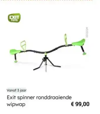 Multi bazar Exit spinner ronddraaiende wipwap aanbieding