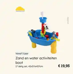 Multi bazar Zand en water activiteiten boot aanbieding