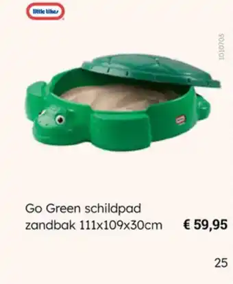 Multi bazar Go green schildpad zandbak aanbieding