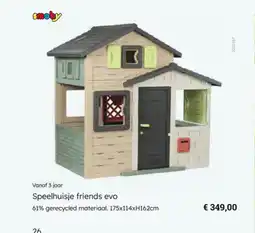 Multi bazar Speelhuisje friends evo aanbieding