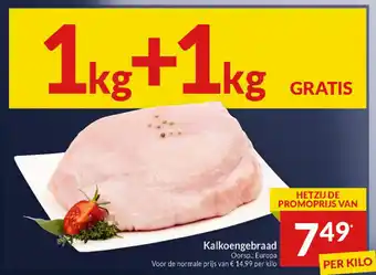 Intermarché Kalkoengebraad aanbieding