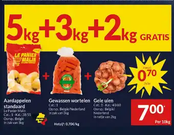 Intermarché Aardappelen standaard aanbieding