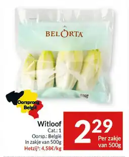 Intermarché Witloof Cat.: 1 aanbieding