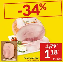 Intermarché Gesmoorde ham aanbieding