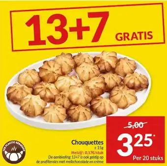 Intermarché Chouquettes aanbieding