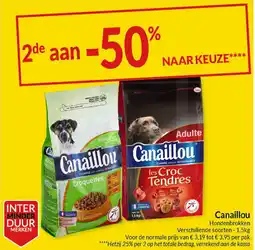 Intermarché Canaillou hondenbrokken aanbieding