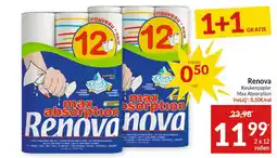 Intermarché Renova keukenpapier max absorption aanbieding