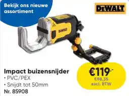 Toolstation DeWalt Impact Buizensnijder aanbieding