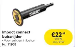 Toolstation Impact connect buissnijder aanbieding