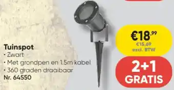 Toolstation Tuinspot aanbieding