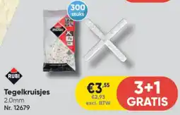 Toolstation Rubi Tegelkruisjes aanbieding