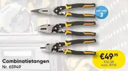 Toolstation DeWalt Combinatietangen aanbieding