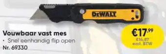 Toolstation DeWalt Vouwbaar vastDEWALT aanbieding