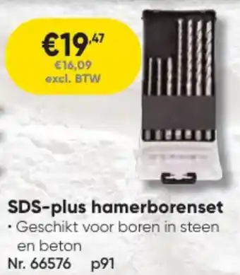 Toolstation Labor SDS Plus hamerborenset aanbieding