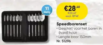 Toolstation Labor Speedborenset aanbieding