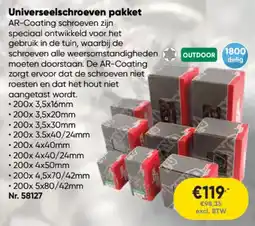 Toolstation Dyna Plus Universeelschroeven pakket aanbieding