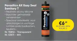 Toolstation Parasilico AX Easy Seal Sanitary T aanbieding