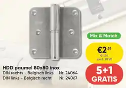 Toolstation HDD paumel Mix & Match aanbieding